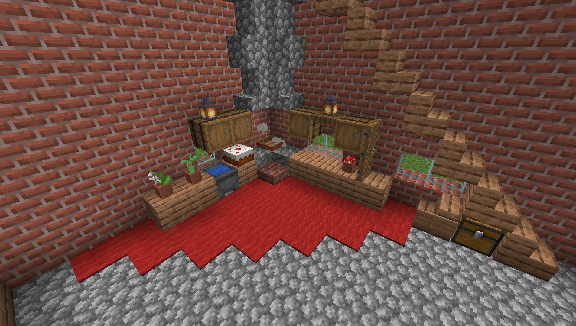 Minecraft Kitchen Ideas