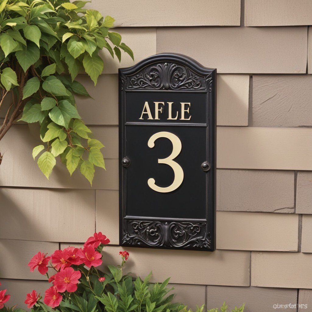 house number ideas